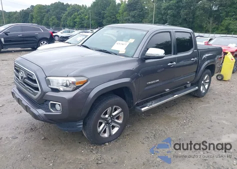 2016 Toyota Tacoma Limited z USA, uszkodzony, nr VIN 5TFEZ5CN9GX017512